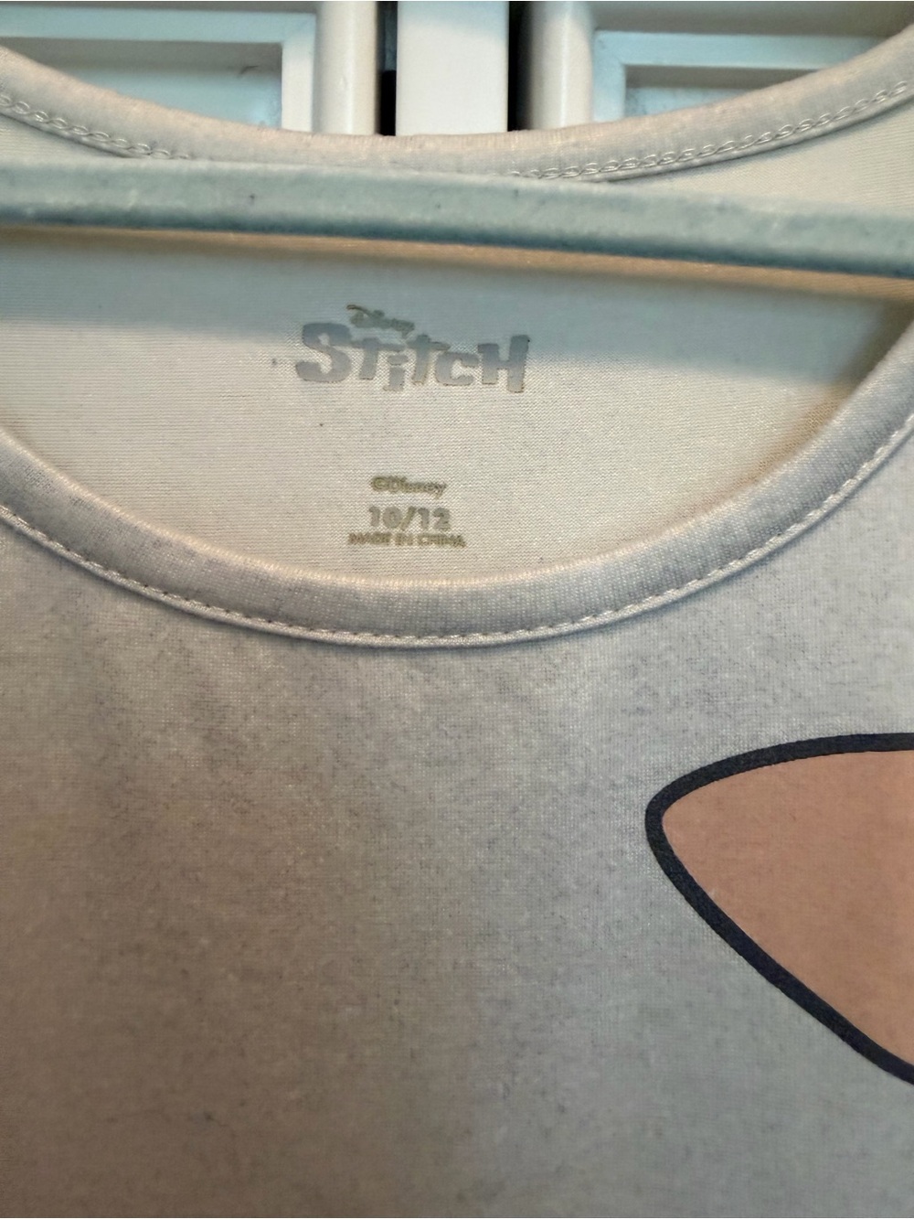 Disney Gray Dress with Pink & Teal Stitch Characters - Picture 2 of 3